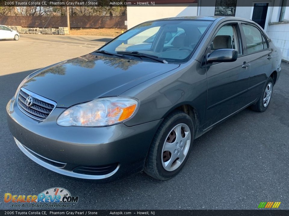 2006 Toyota Corolla CE Phantom Gray Pearl / Stone Photo #2