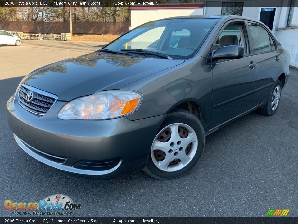 2006 Toyota Corolla CE Phantom Gray Pearl / Stone Photo #3