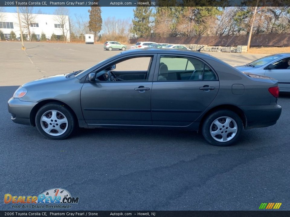 2006 Toyota Corolla CE Phantom Gray Pearl / Stone Photo #4