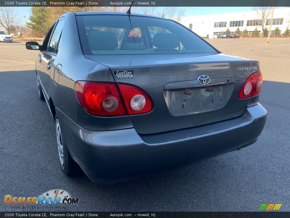 2006 Toyota Corolla CE Phantom Gray Pearl / Stone Photo #6