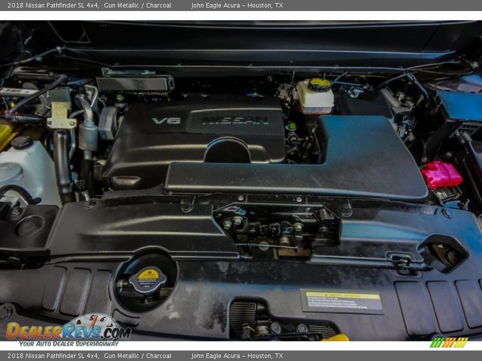 2018 Nissan Pathfinder SL 4x4 Gun Metallic / Charcoal Photo #24