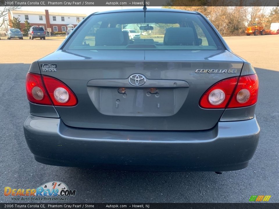 2006 Toyota Corolla CE Phantom Gray Pearl / Stone Photo #7