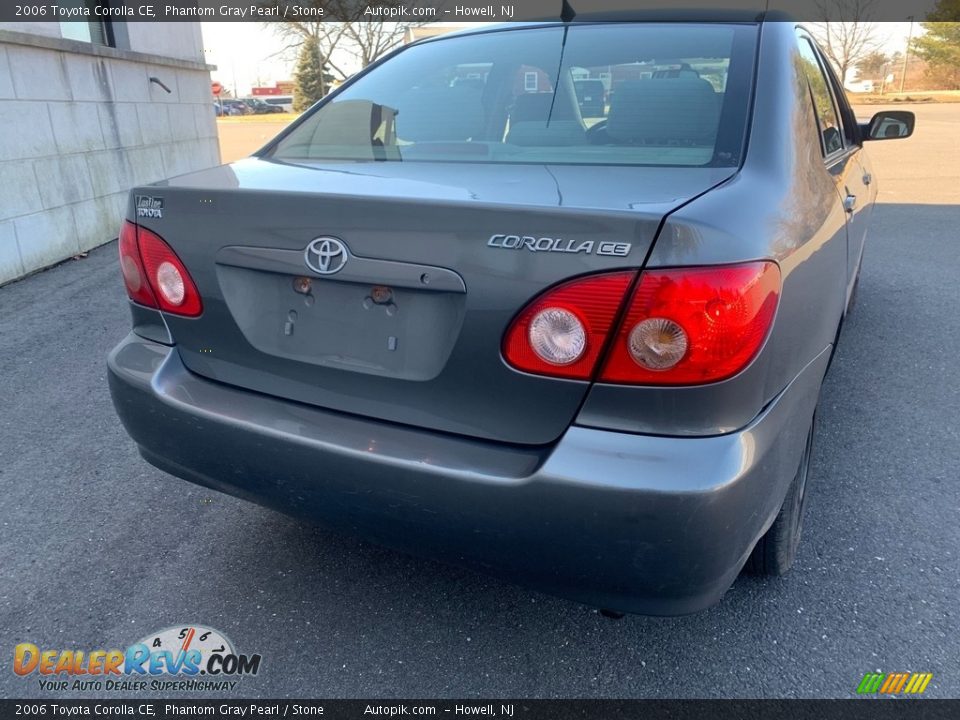 2006 Toyota Corolla CE Phantom Gray Pearl / Stone Photo #8