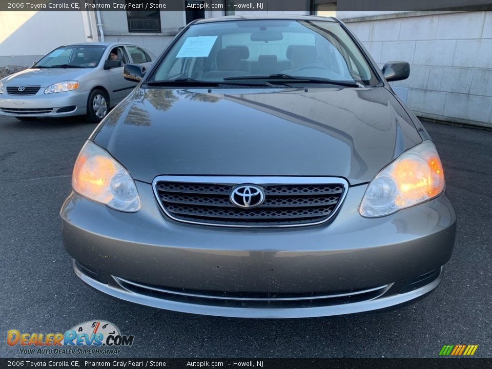 2006 Toyota Corolla CE Phantom Gray Pearl / Stone Photo #12
