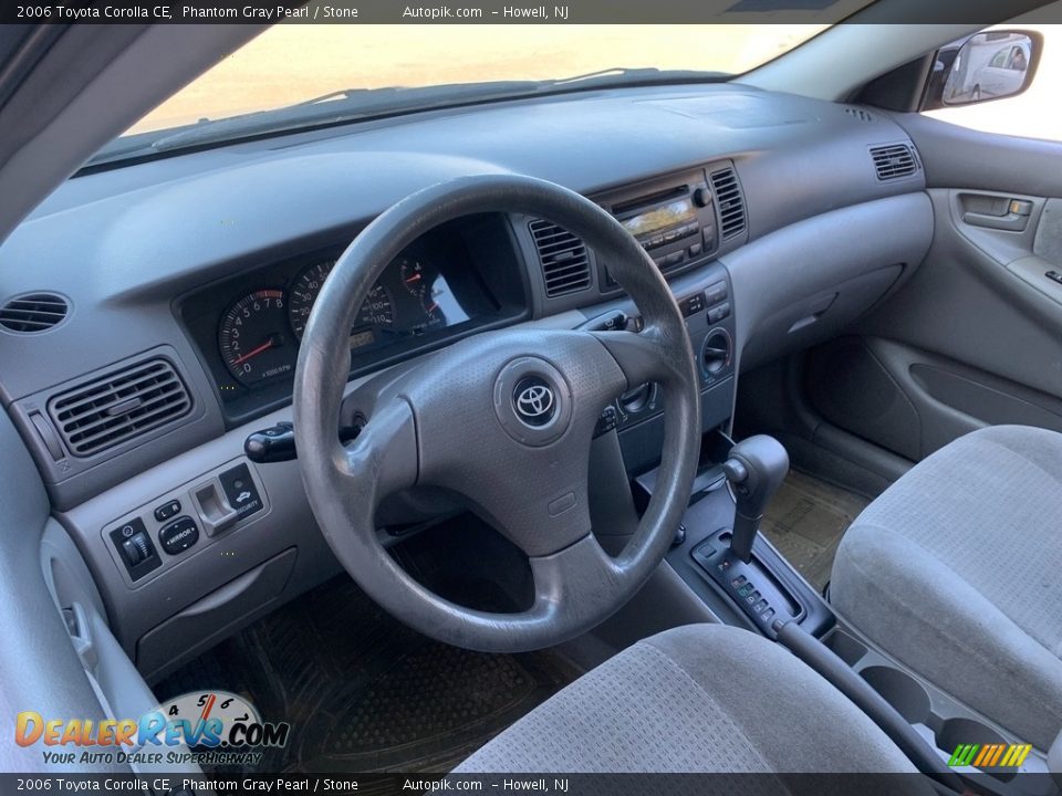 2006 Toyota Corolla CE Phantom Gray Pearl / Stone Photo #13