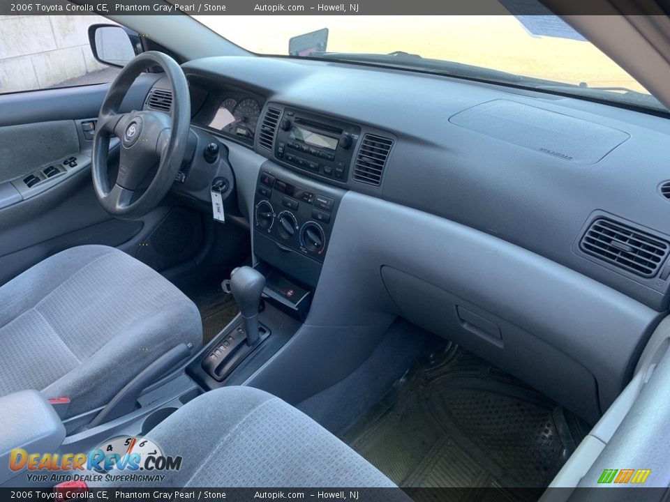 2006 Toyota Corolla CE Phantom Gray Pearl / Stone Photo #16