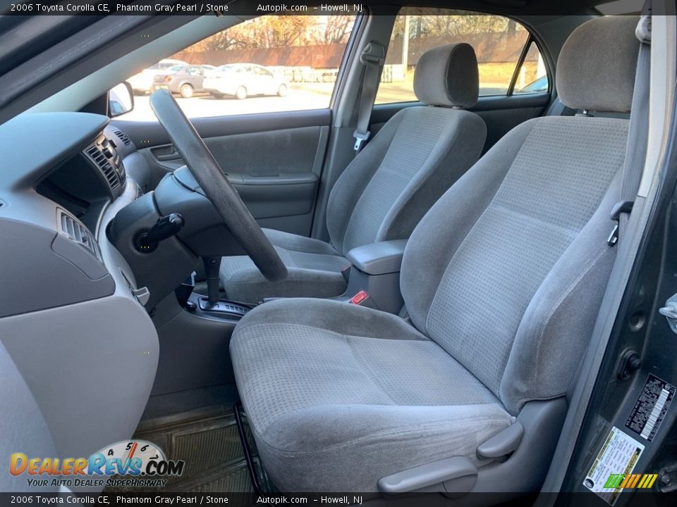 2006 Toyota Corolla CE Phantom Gray Pearl / Stone Photo #17