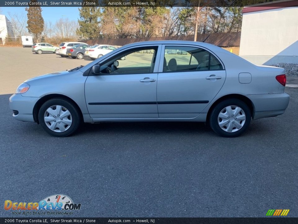 2006 Toyota Corolla LE Silver Streak Mica / Stone Photo #4
