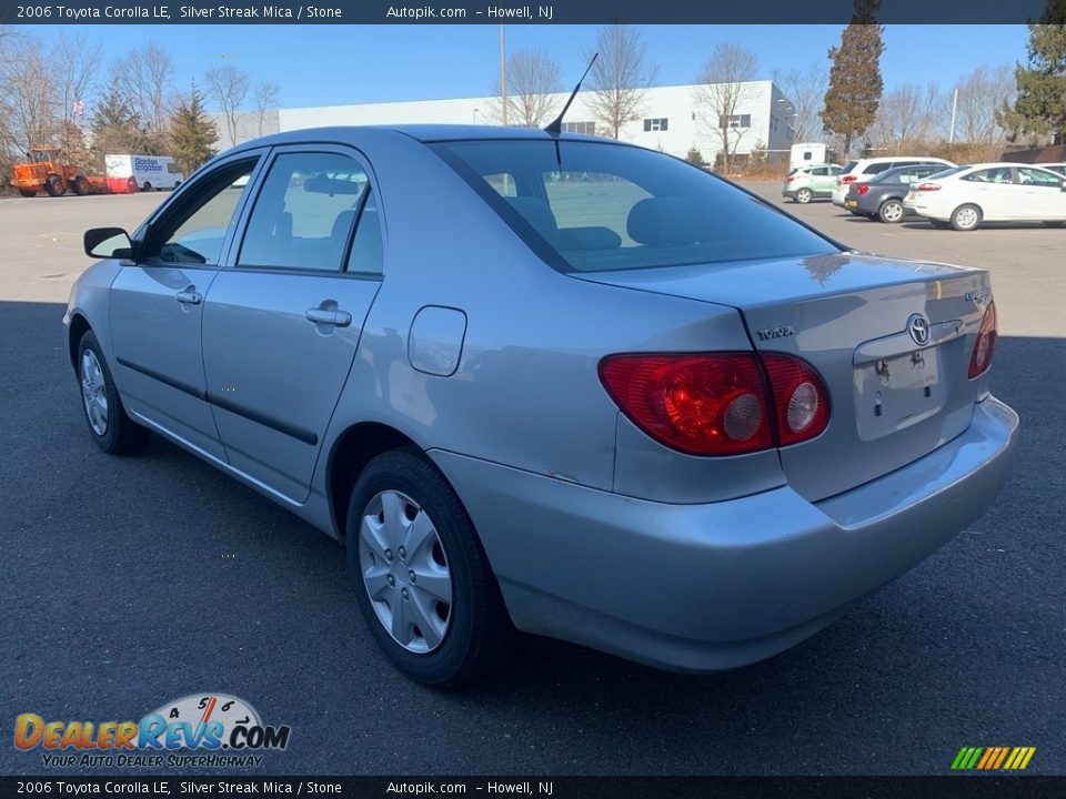 2006 Toyota Corolla LE Silver Streak Mica / Stone Photo #5
