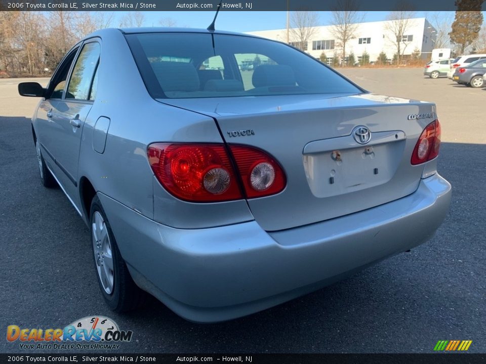 2006 Toyota Corolla LE Silver Streak Mica / Stone Photo #6