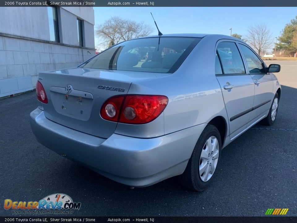 2006 Toyota Corolla LE Silver Streak Mica / Stone Photo #9