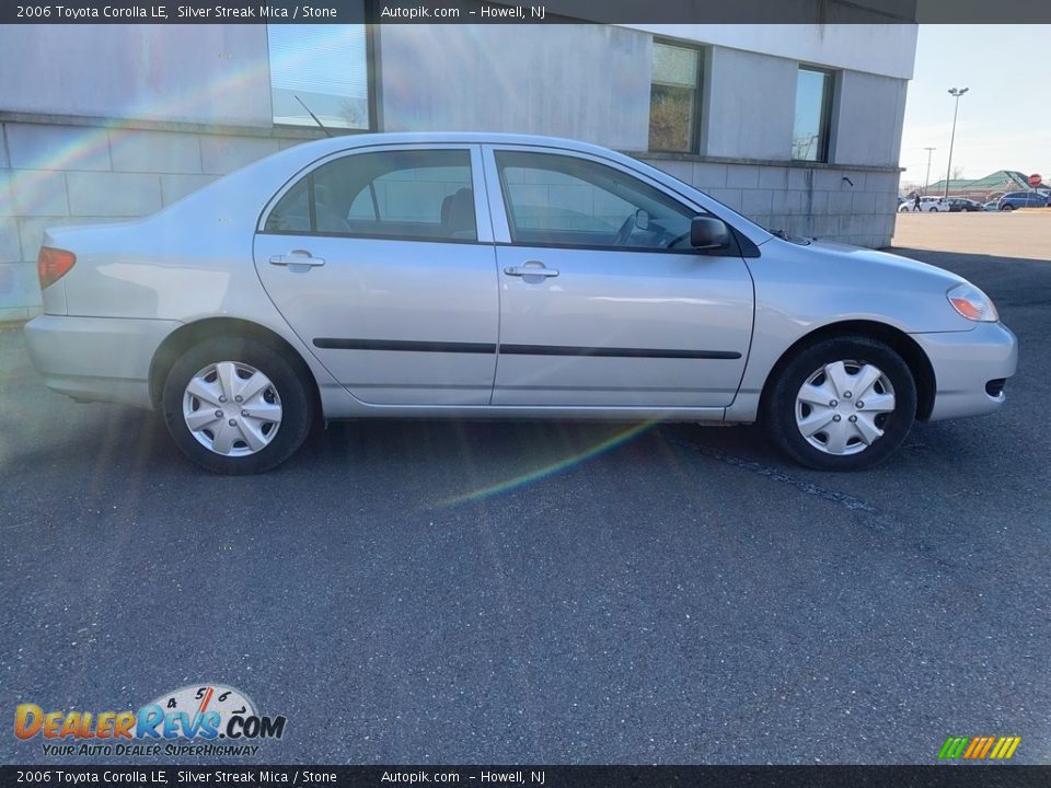 2006 Toyota Corolla LE Silver Streak Mica / Stone Photo #10