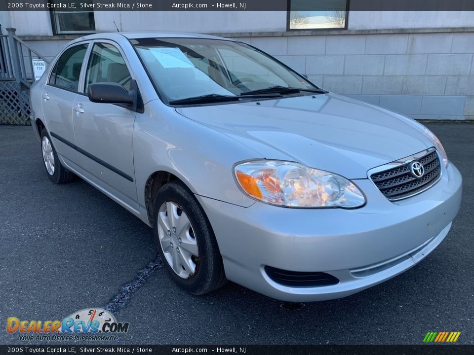 2006 Toyota Corolla LE Silver Streak Mica / Stone Photo #11