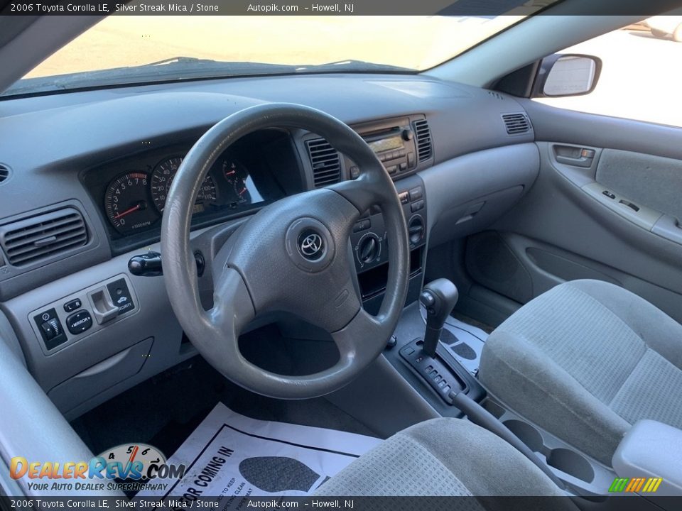 2006 Toyota Corolla LE Silver Streak Mica / Stone Photo #13