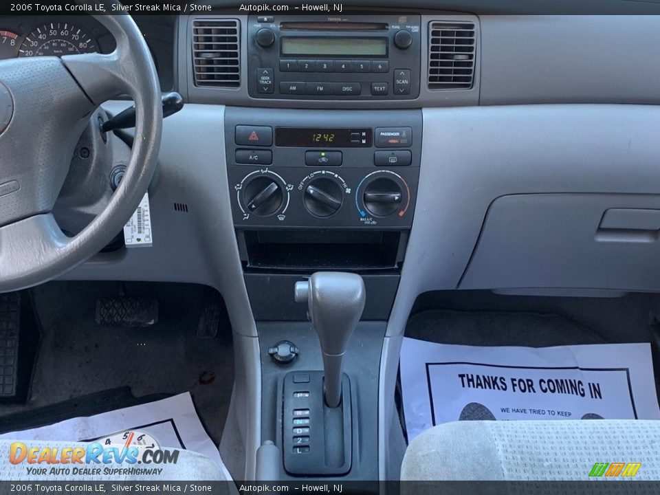 2006 Toyota Corolla LE Silver Streak Mica / Stone Photo #15