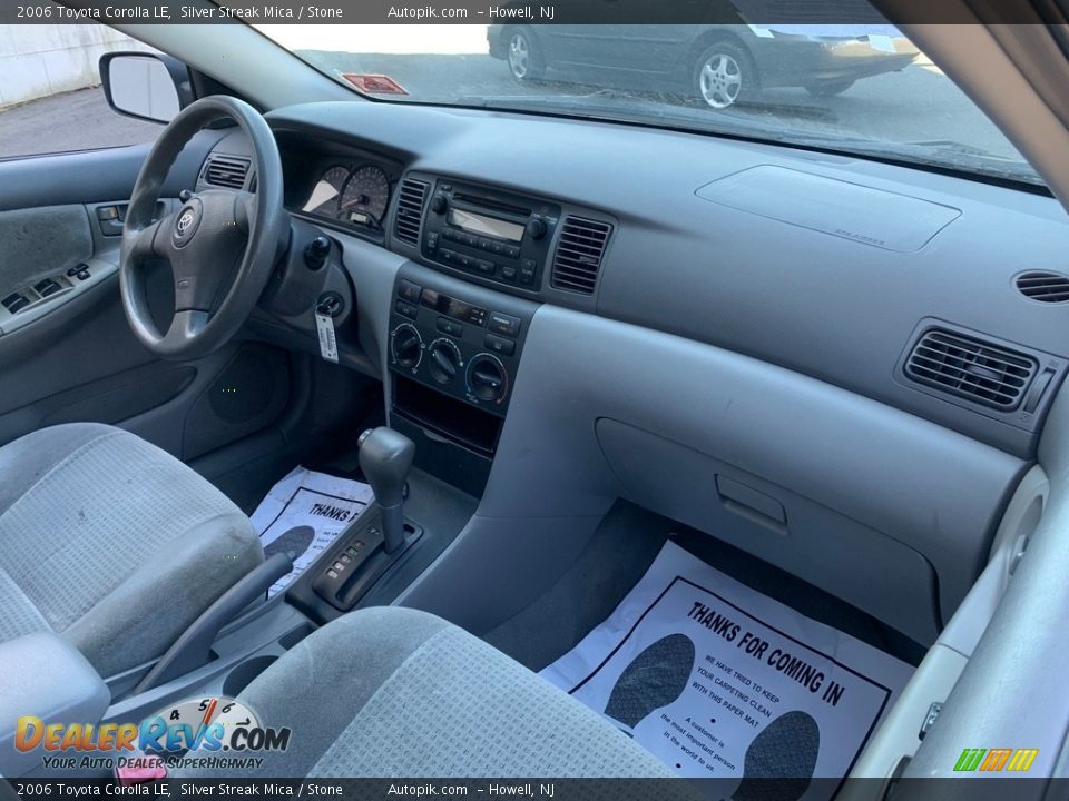 2006 Toyota Corolla LE Silver Streak Mica / Stone Photo #16