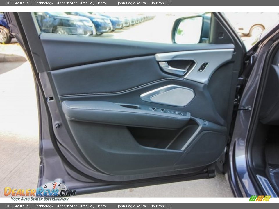 2019 Acura RDX Technology Modern Steel Metallic / Ebony Photo #16