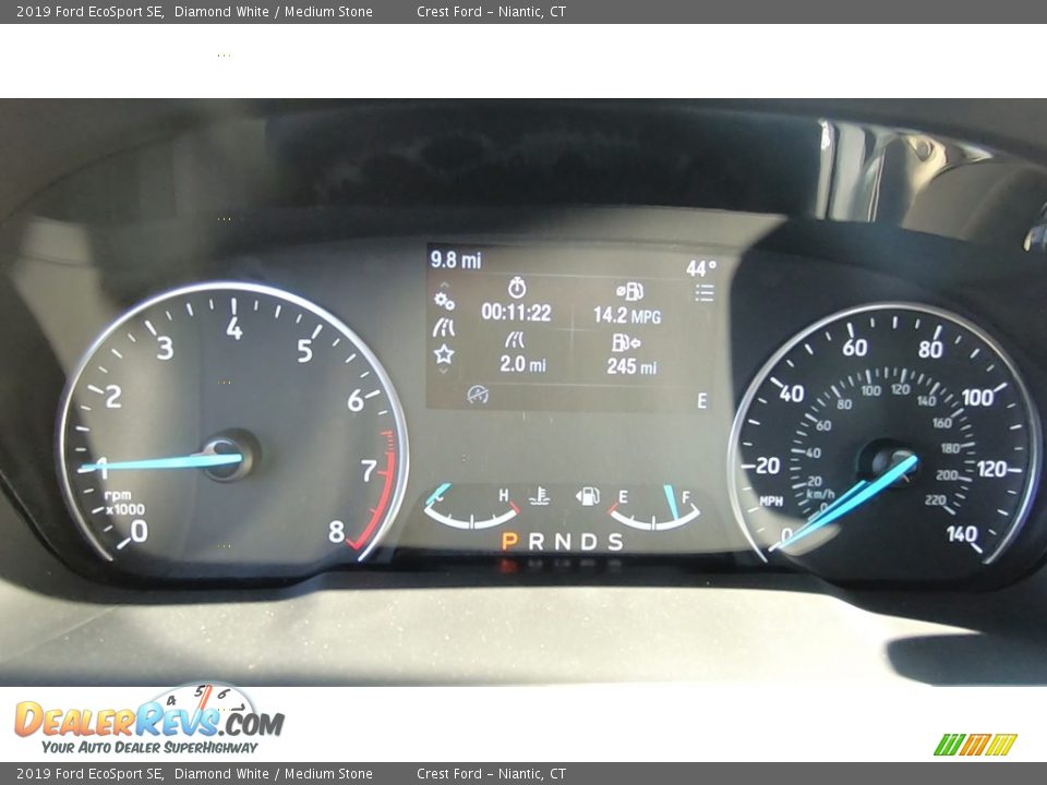 2019 Ford EcoSport SE Diamond White / Medium Stone Photo #14