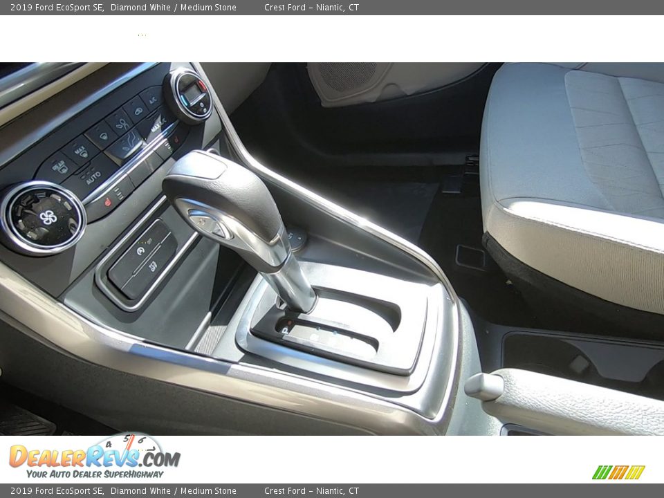 2019 Ford EcoSport SE Diamond White / Medium Stone Photo #17