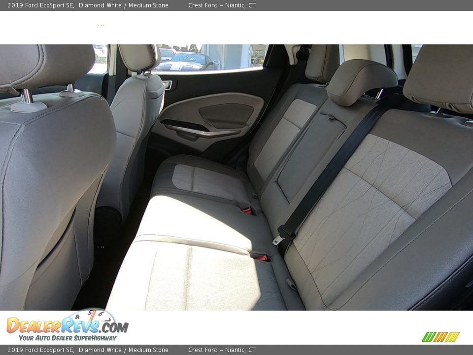 2019 Ford EcoSport SE Diamond White / Medium Stone Photo #19