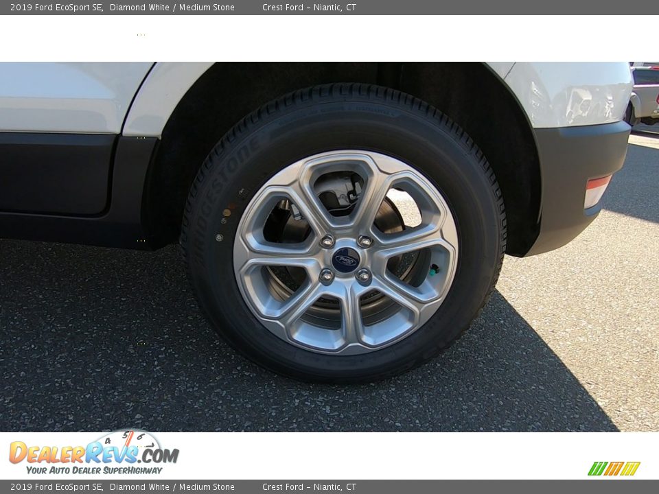 2019 Ford EcoSport SE Diamond White / Medium Stone Photo #21