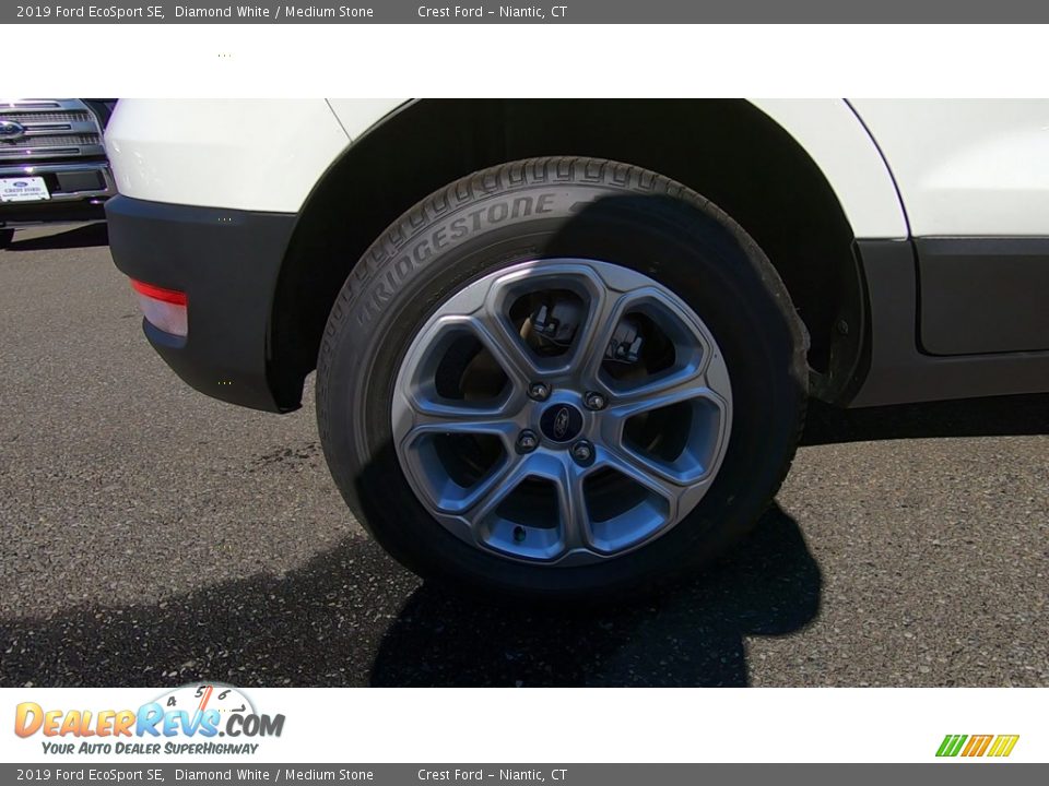 2019 Ford EcoSport SE Diamond White / Medium Stone Photo #23