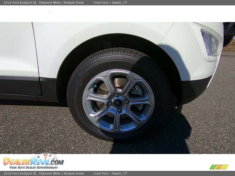 2019 Ford EcoSport SE Diamond White / Medium Stone Photo #27