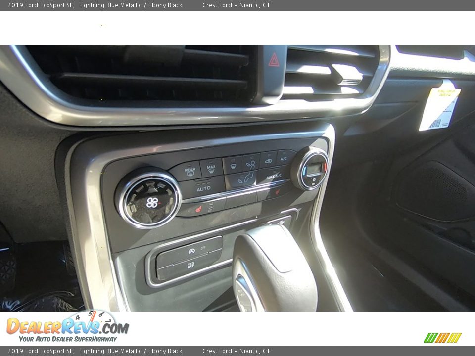 2019 Ford EcoSport SE Lightning Blue Metallic / Ebony Black Photo #16