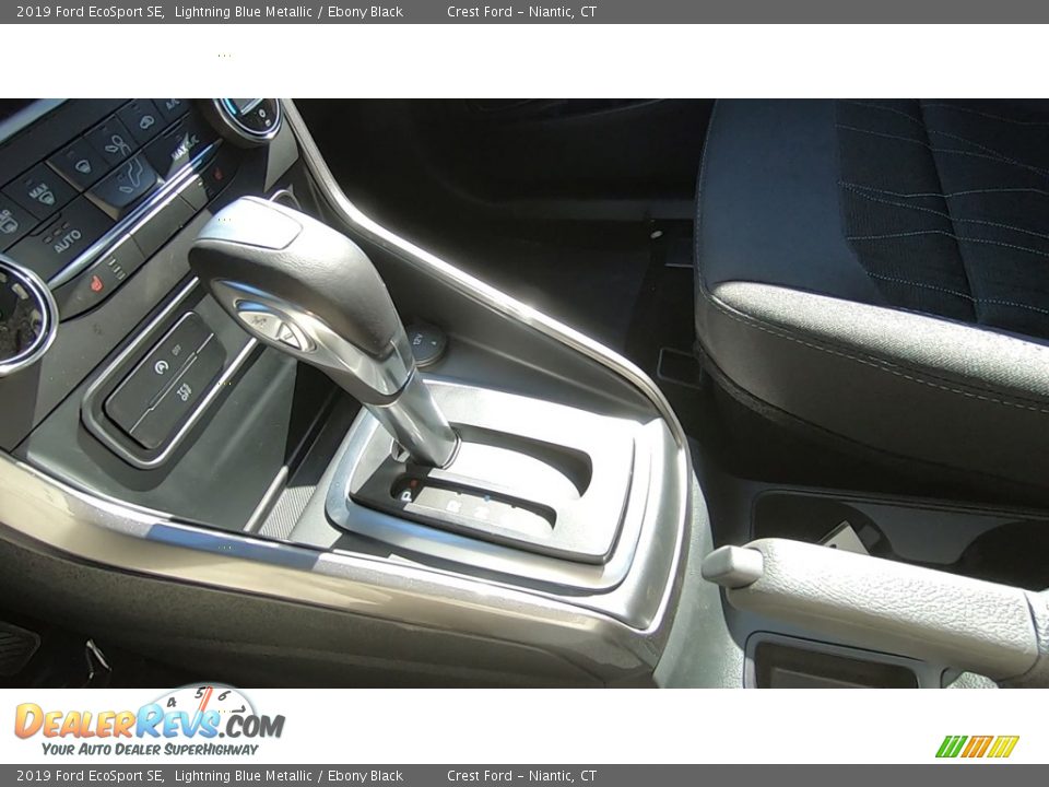 2019 Ford EcoSport SE Lightning Blue Metallic / Ebony Black Photo #17
