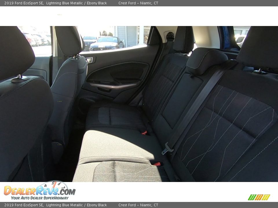 2019 Ford EcoSport SE Lightning Blue Metallic / Ebony Black Photo #19