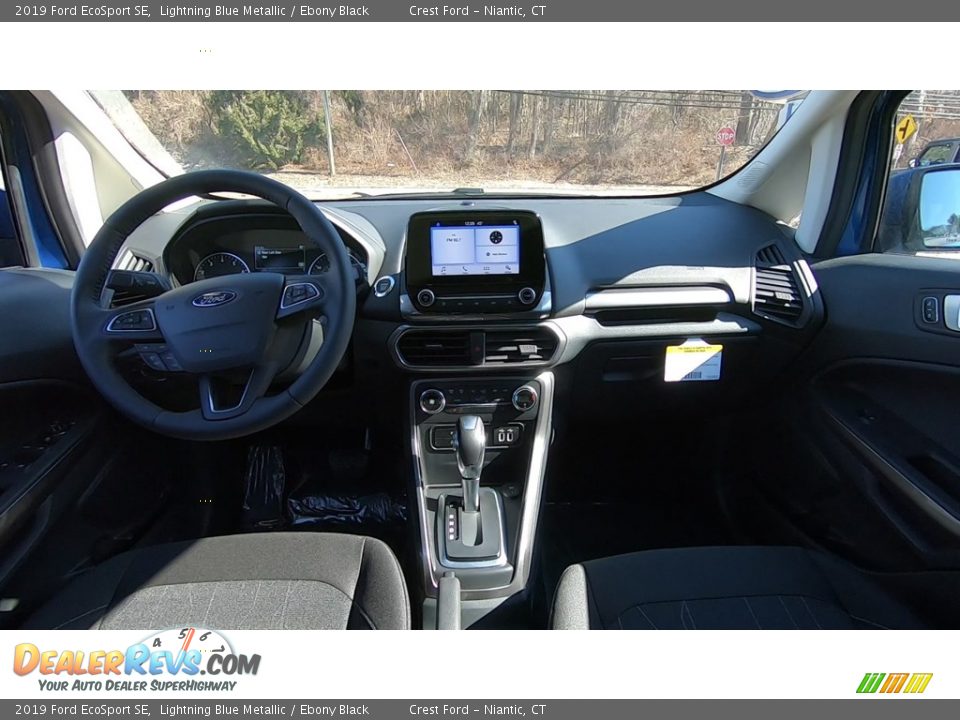 2019 Ford EcoSport SE Lightning Blue Metallic / Ebony Black Photo #20