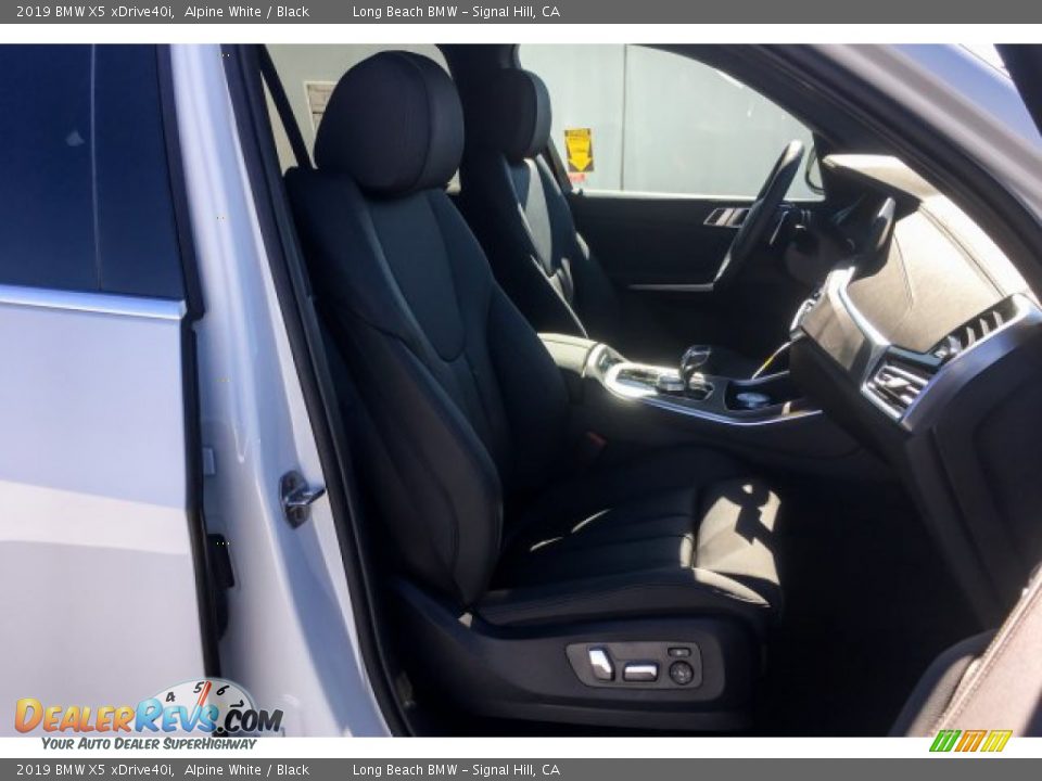 2019 BMW X5 xDrive40i Alpine White / Black Photo #5