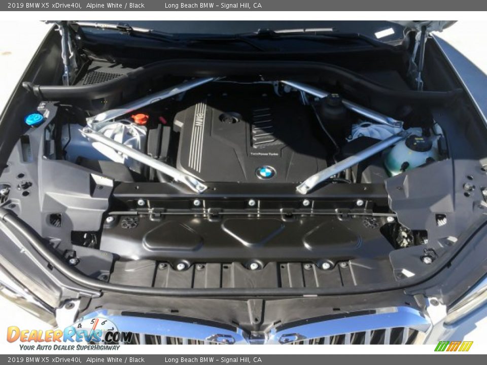 2019 BMW X5 xDrive40i Alpine White / Black Photo #8