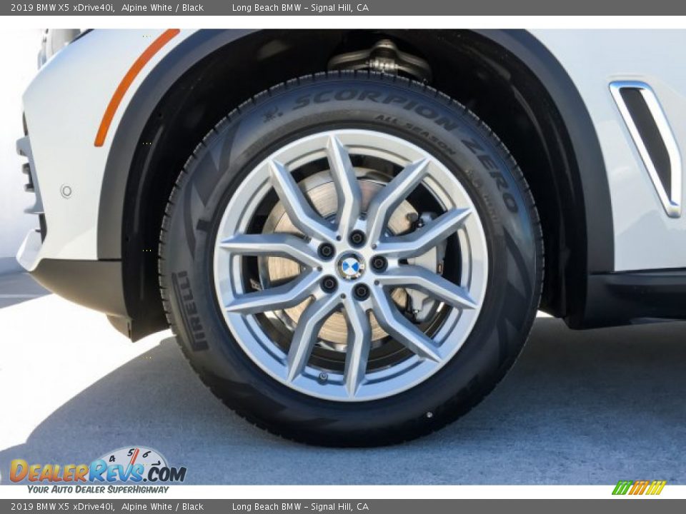 2019 BMW X5 xDrive40i Alpine White / Black Photo #9