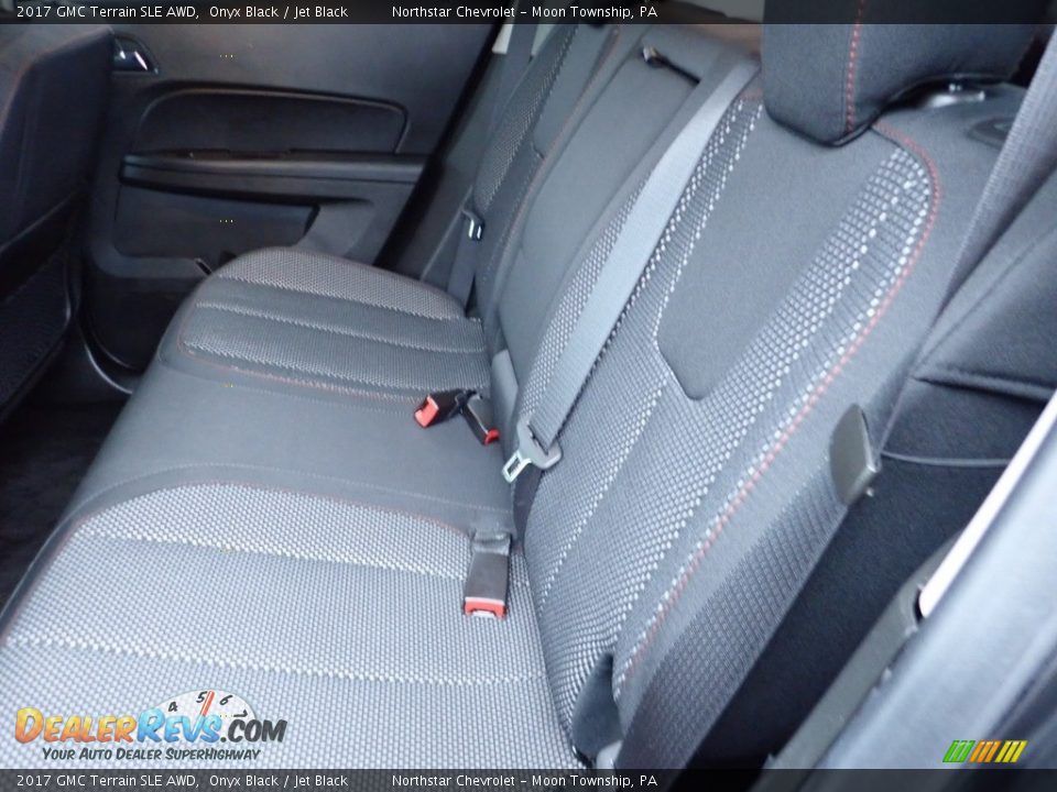2017 GMC Terrain SLE AWD Onyx Black / Jet Black Photo #20