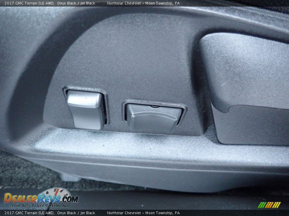 2017 GMC Terrain SLE AWD Onyx Black / Jet Black Photo #24
