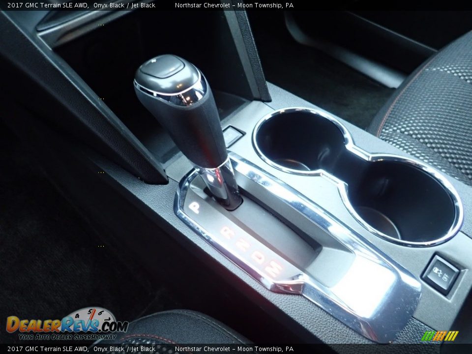 2017 GMC Terrain SLE AWD Onyx Black / Jet Black Photo #26