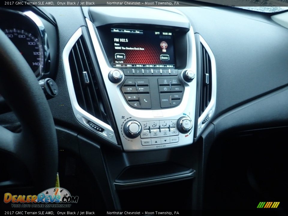 2017 GMC Terrain SLE AWD Onyx Black / Jet Black Photo #27