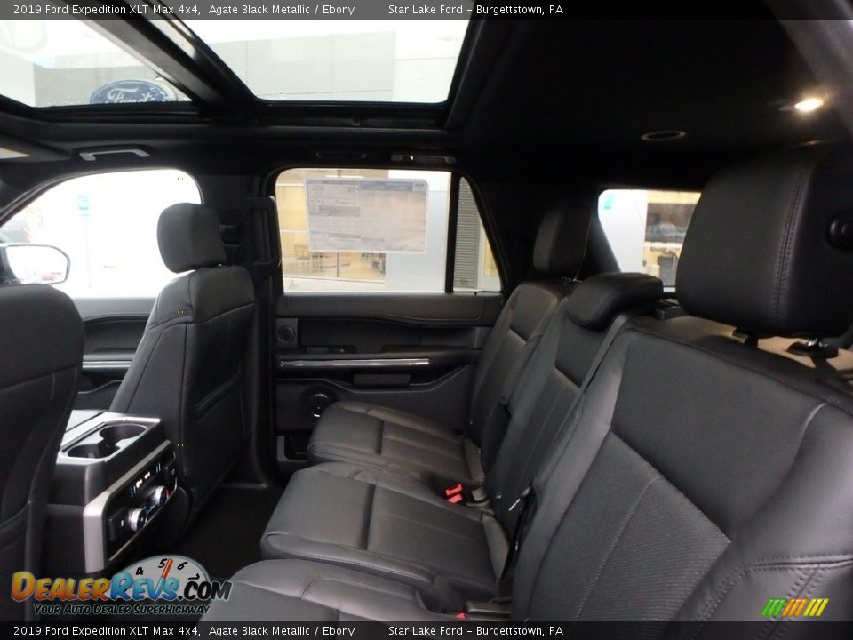 2019 Ford Expedition XLT Max 4x4 Agate Black Metallic / Ebony Photo #11
