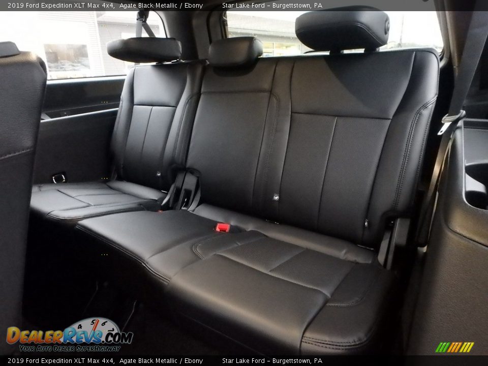 Rear Seat of 2019 Ford Expedition XLT Max 4x4 Photo #12