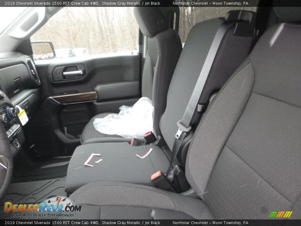 2019 Chevrolet Silverado 1500 RST Crew Cab 4WD Shadow Gray Metallic / Jet Black Photo #14