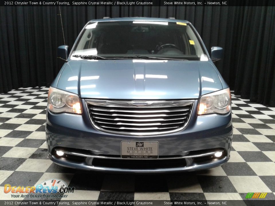 2012 Chrysler Town & Country Touring Sapphire Crystal Metallic / Black/Light Graystone Photo #3
