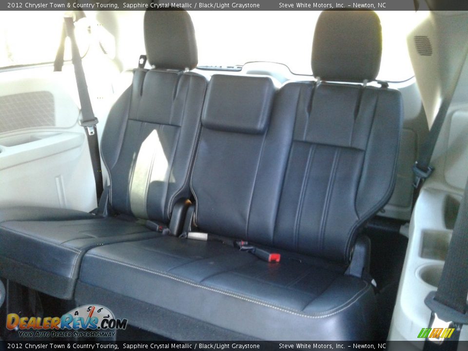 2012 Chrysler Town & Country Touring Sapphire Crystal Metallic / Black/Light Graystone Photo #12