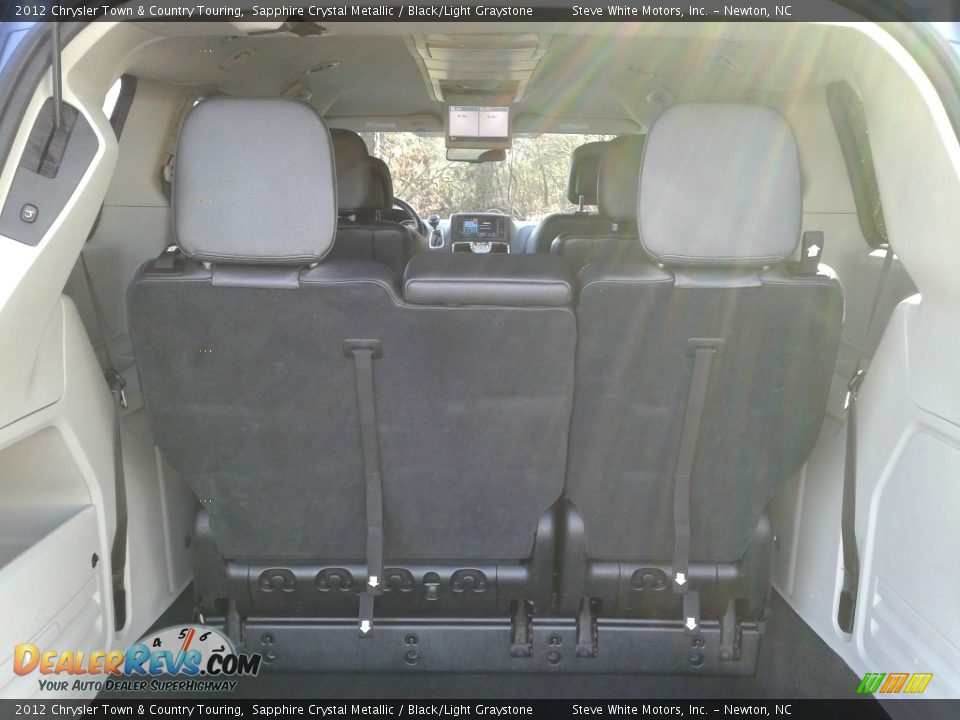 2012 Chrysler Town & Country Touring Sapphire Crystal Metallic / Black/Light Graystone Photo #14