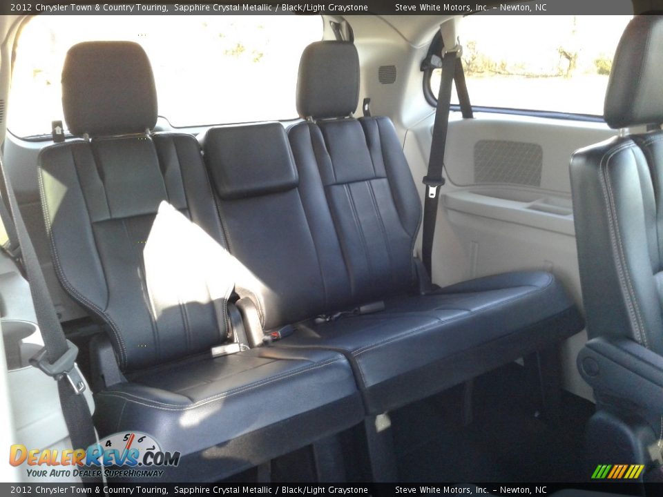 2012 Chrysler Town & Country Touring Sapphire Crystal Metallic / Black/Light Graystone Photo #17