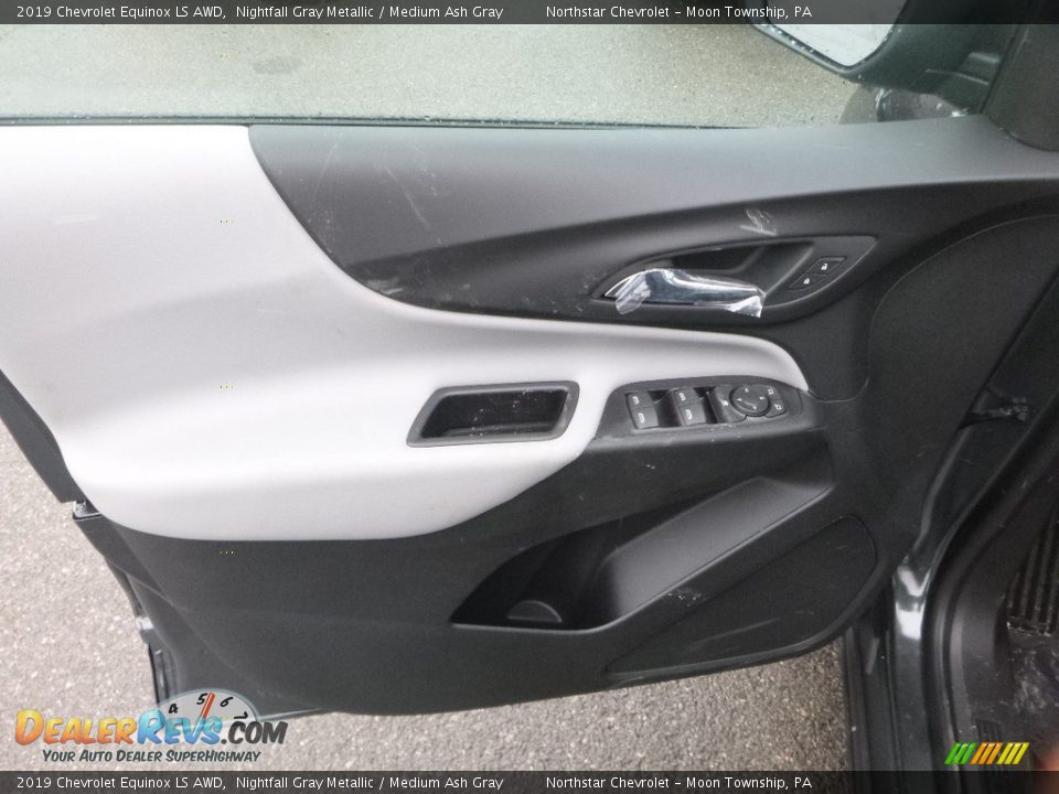 2019 Chevrolet Equinox LS AWD Nightfall Gray Metallic / Medium Ash Gray Photo #14