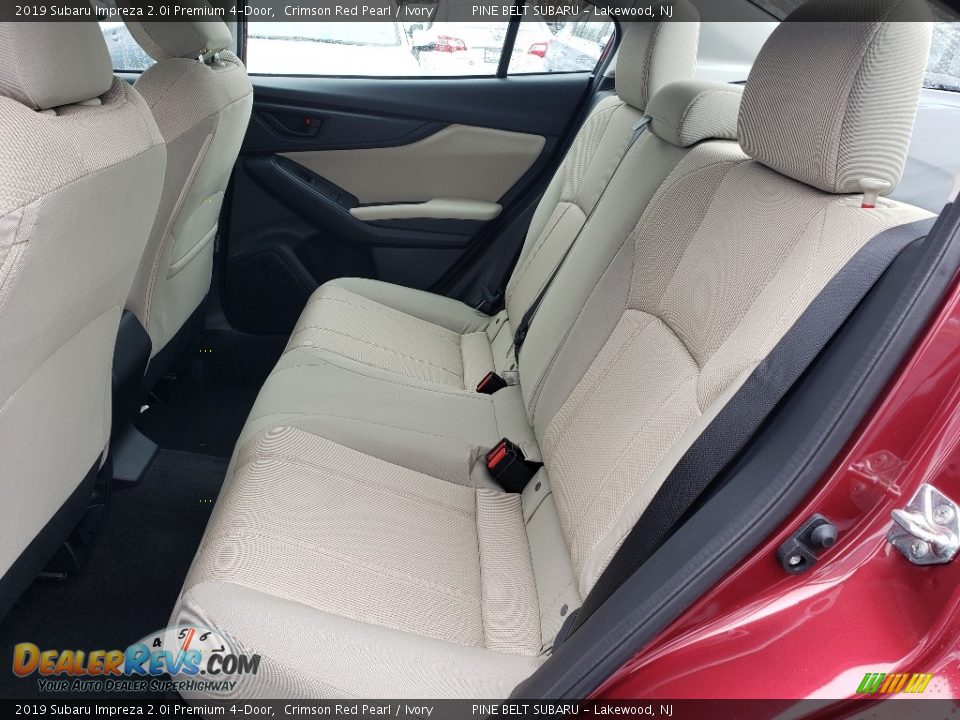 2019 Subaru Impreza 2.0i Premium 4-Door Crimson Red Pearl / Ivory Photo #6