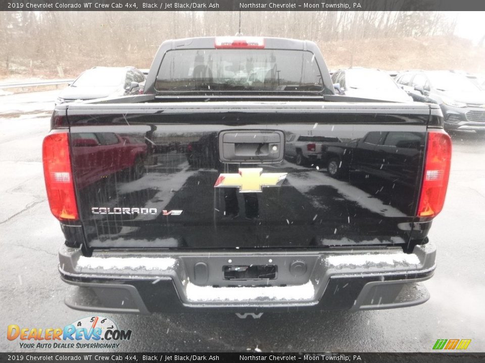 2019 Chevrolet Colorado WT Crew Cab 4x4 Black / Jet Black/Dark Ash Photo #4