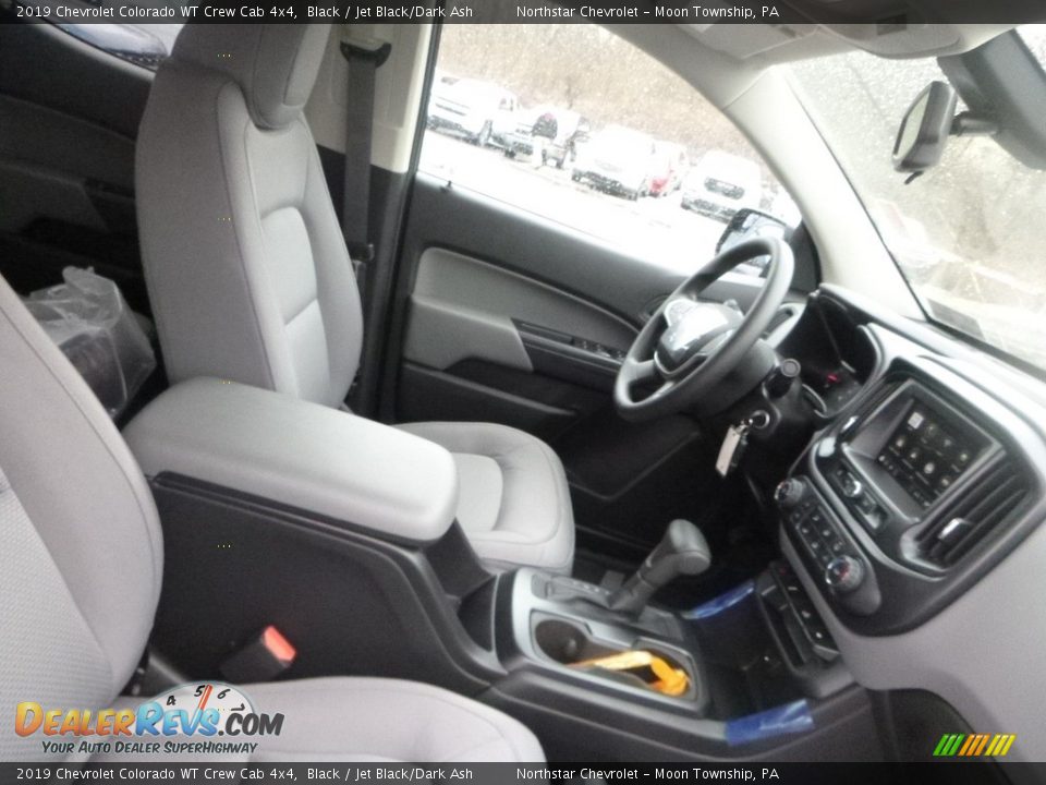 2019 Chevrolet Colorado WT Crew Cab 4x4 Black / Jet Black/Dark Ash Photo #10