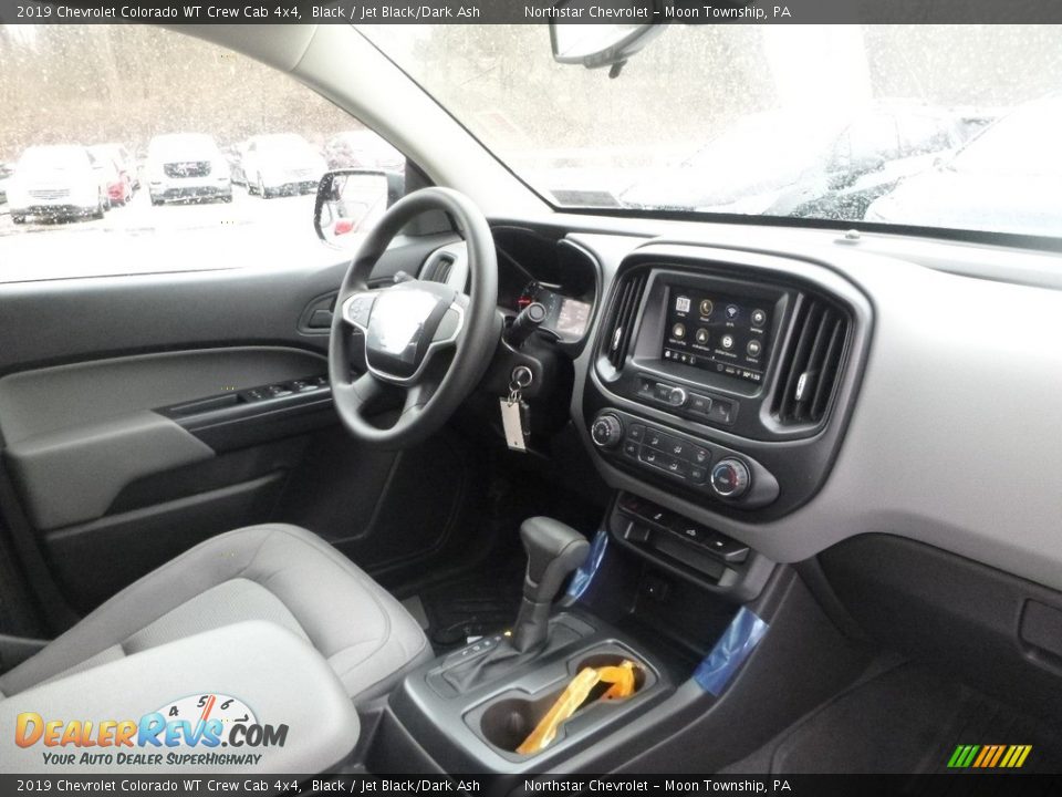 2019 Chevrolet Colorado WT Crew Cab 4x4 Black / Jet Black/Dark Ash Photo #11